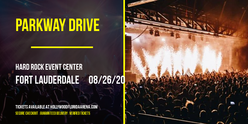 Parkway Drive at Hard Rock Event Center tickets Parkway Drive at Hard Rock Event Center