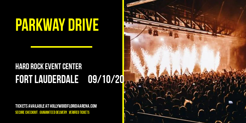 Parkway Drive at Hard Rock Event Center tickets Parkway Drive at Hard Rock Event Center