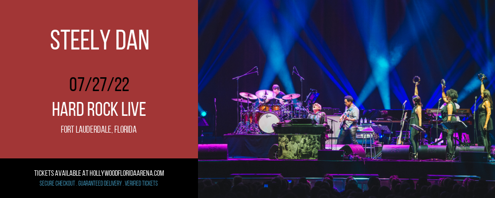 Steely Dan [CANCELLED] at Hard Rock Live