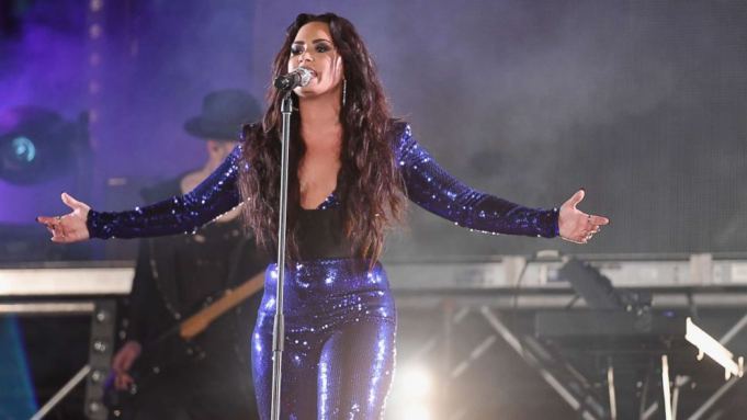 Demi Lovato at Hard Rock Live