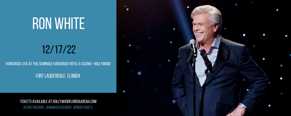 Ron White at Hard Rock Live tickets Ron White at Hard Rock Live
