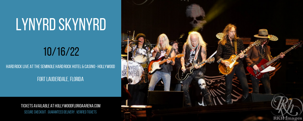 Lynyrd Skynyrd at Hard Rock Live tickets Lynyrd Skynyrd at Hard Rock Live
