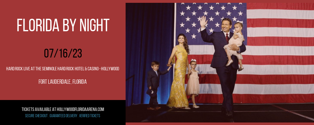 Florida by Night at Hard Rock Live tickets Florida by Night at Hard Rock Live