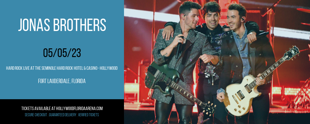 Jonas Brothers at Hard Rock Live