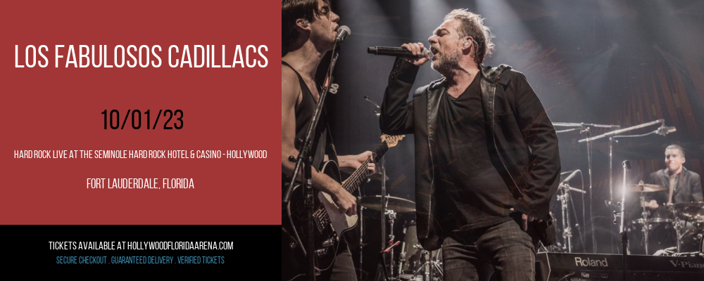 Los Fabulosos Cadillacs at Hard Rock Live At The Seminole Hard Rock Hotel & Casino - Hollywood