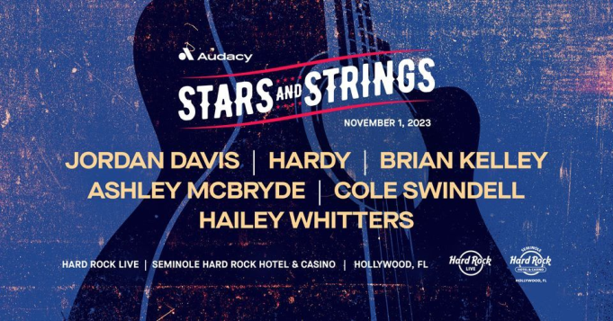 Stars and Strings: Cole Swindell, Hardy, Ashley McBryde & Jordan Davis
