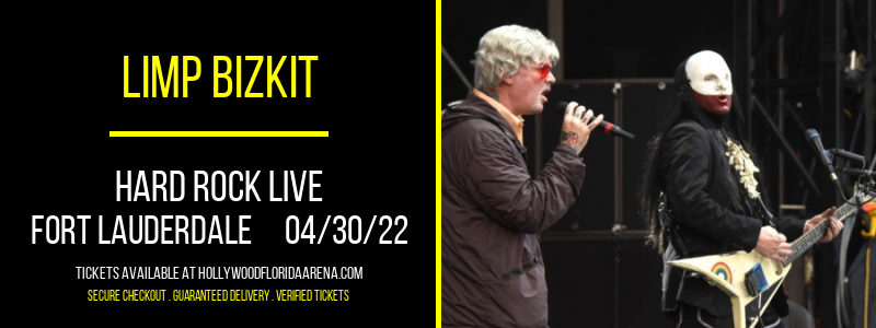 Limp Bizkit at Hard Rock Live tickets Limp Bizkit at Hard Rock Live