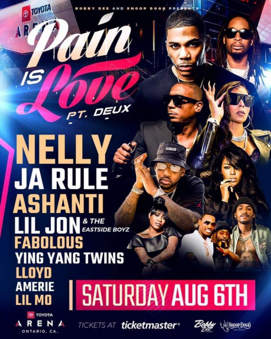 Ja Rule & Ashanti Tickets 8th December Hard Rock Live