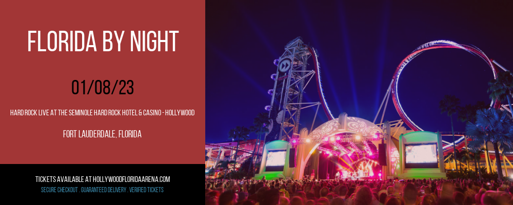 Florida by Night at Hard Rock Live tickets Florida by Night at Hard Rock Live