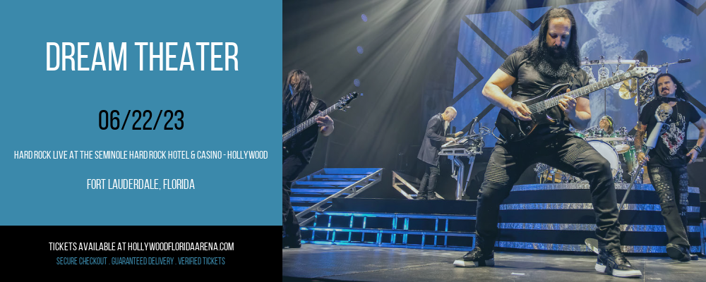 Dream Theater at Hard Rock Live tickets Dream Theater at Hard Rock Live