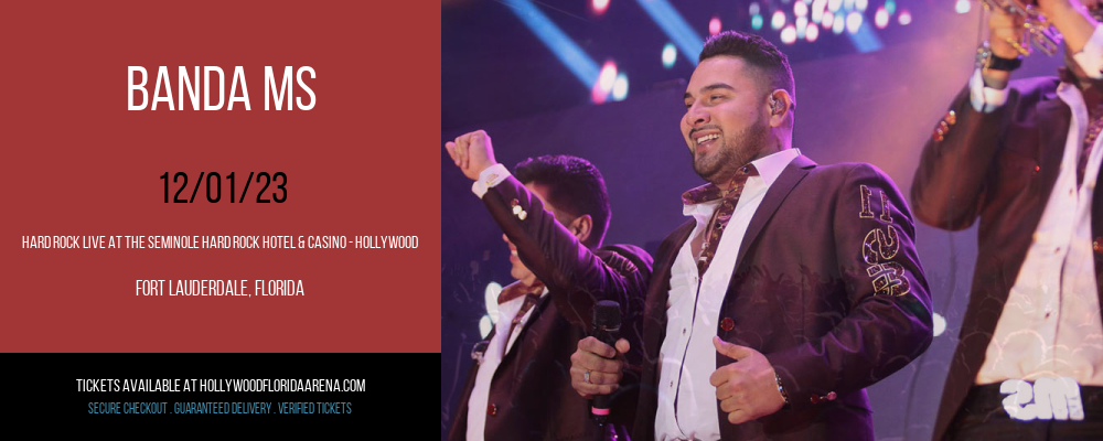 Banda MS at Hard Rock Live At The Seminole Hard Rock Hotel & Casino - Hollywood