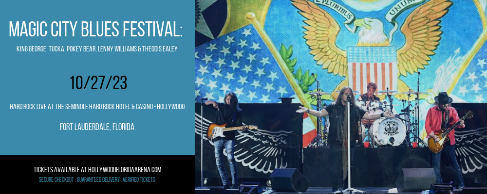Magic City Blues Festival at Hard Rock Live At The Seminole Hard Rock Hotel & Casino - Hollywood