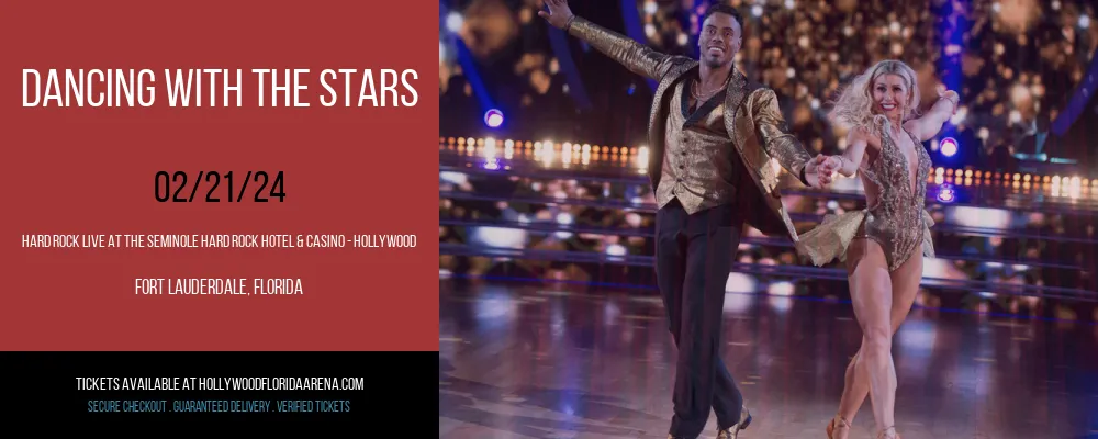 Dancing With The Stars at Hard Rock Live At The Seminole Hard Rock Hotel & Casino - Hollywood