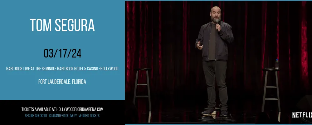 Tom Segura at Hard Rock Live At The Seminole Hard Rock Hotel & Casino - Hollywood