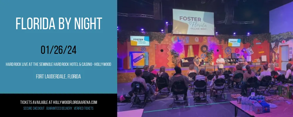 Florida by Night at Hard Rock Live At The Seminole Hard Rock Hotel & Casino - Hollywood