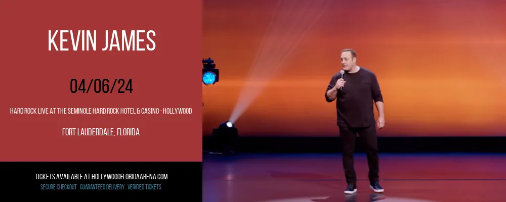 Kevin James at Hard Rock Live At The Seminole Hard Rock Hotel & Casino - Hollywood