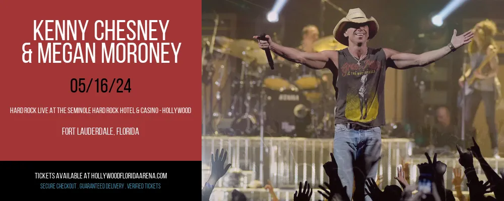 Kenny Chesney & Megan Moroney at Hard Rock Live At The Seminole Hard Rock Hotel & Casino - Hollywood