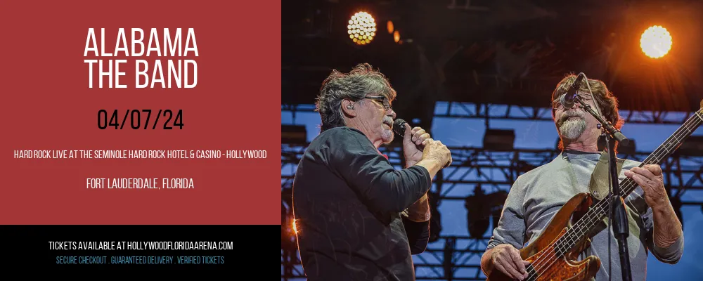 Alabama at Hard Rock Live At The Seminole Hard Rock Hotel & Casino - Hollywood