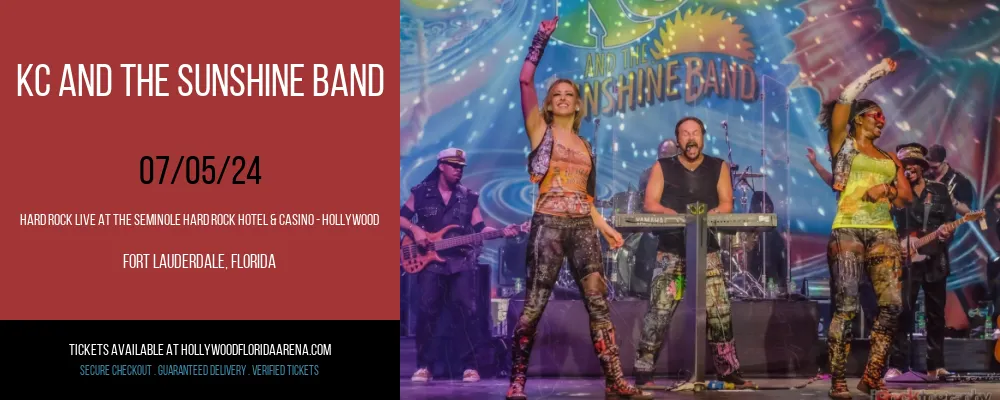 KC and The Sunshine Band at Hard Rock Live At The Seminole Hard Rock Hotel & Casino - Hollywood