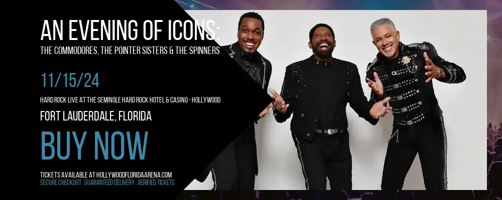An Evening of Icons at Hard Rock Live At The Seminole Hard Rock Hotel & Casino - Hollywood