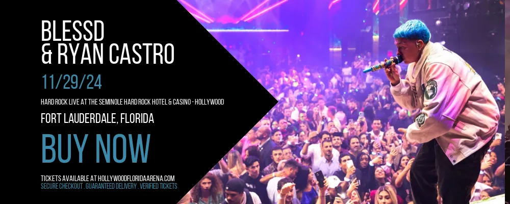 Blessd & Ryan Castro at Hard Rock Live At The Seminole Hard Rock Hotel & Casino - Hollywood