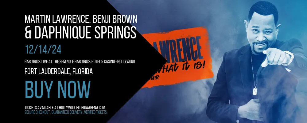 Martin Lawrence at Hard Rock Live At The Seminole Hard Rock Hotel & Casino - Hollywood