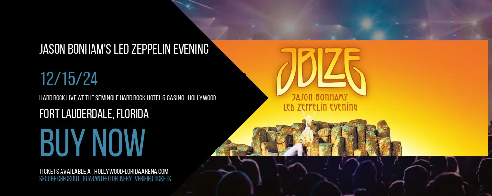 Jason Bonham's Led Zeppelin Evening at Hard Rock Live At The Seminole Hard Rock Hotel & Casino - Hollywood