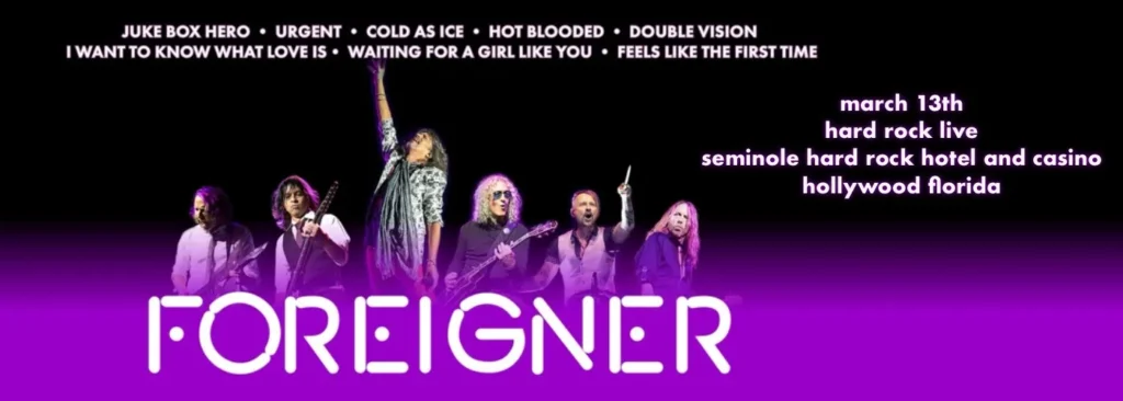 Foreigner at Hard Rock Live At The Seminole Hard Rock Hotel & Casino - Hollywood