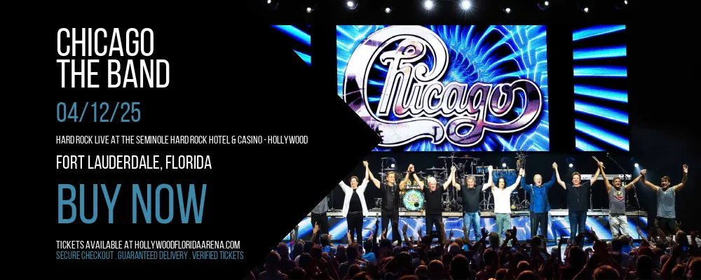 Chicago at Hard Rock Live At The Seminole Hard Rock Hotel & Casino - Hollywood