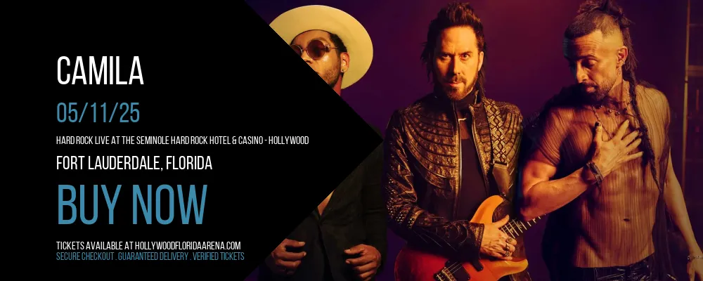 Camila at Hard Rock Live At The Seminole Hard Rock Hotel & Casino - Hollywood