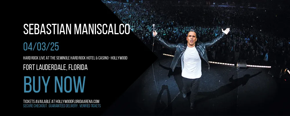 Sebastian Maniscalco at Hard Rock Live At The Seminole Hard Rock Hotel & Casino - Hollywood