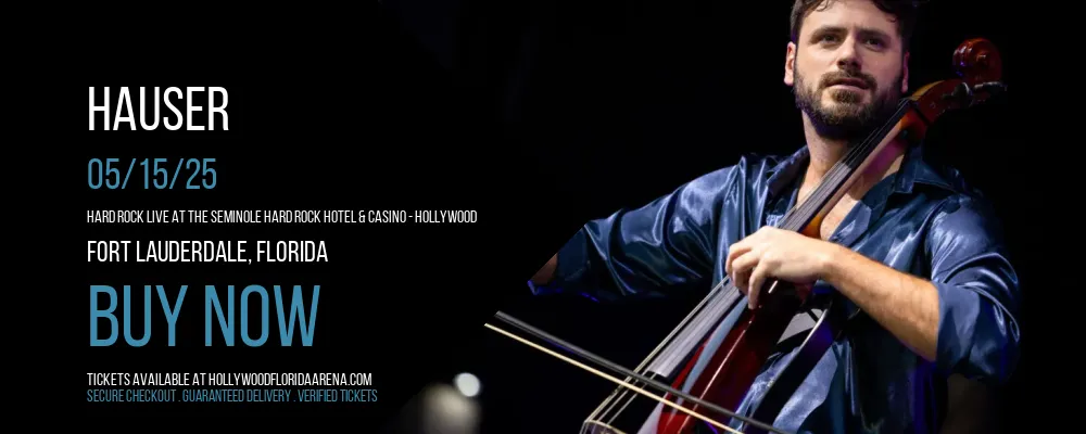 Hauser at Hard Rock Live At The Seminole Hard Rock Hotel & Casino - Hollywood