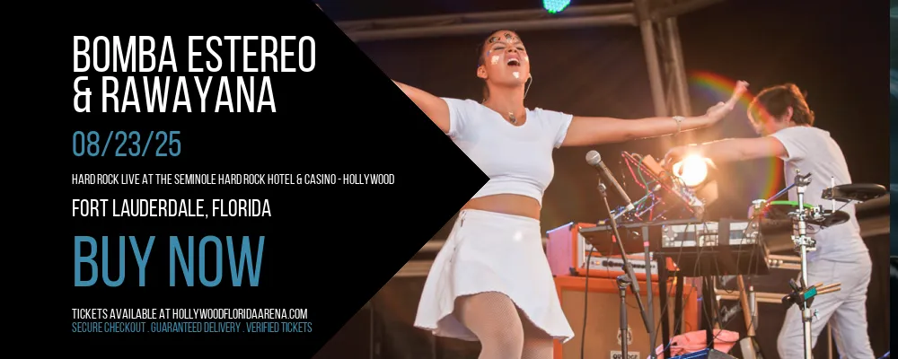 Bomba Estereo & Rawayana at Hard Rock Live At The Seminole Hard Rock Hotel & Casino - Hollywood