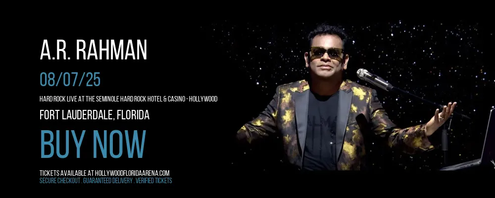 A.R. Rahman at Hard Rock Live At The Seminole Hard Rock Hotel & Casino - Hollywood