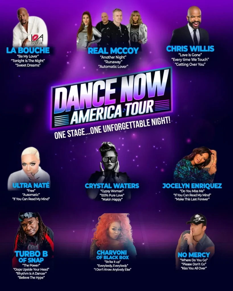 Dance Now America Tour tickets