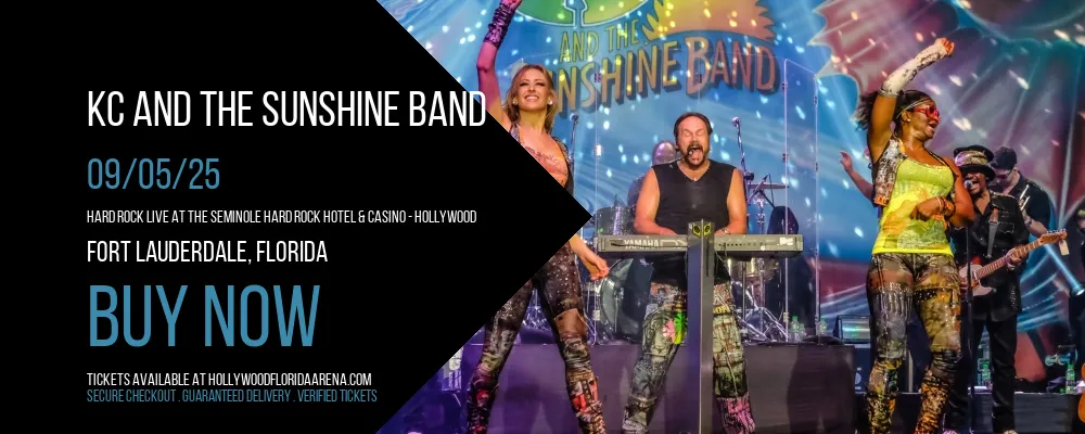 KC and The Sunshine Band at Hard Rock Live At The Seminole Hard Rock Hotel & Casino - Hollywood