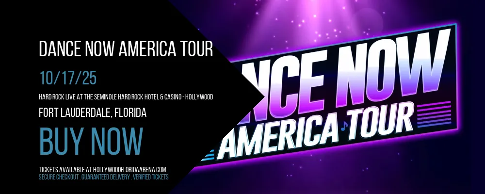Dance Now America Tour at Hard Rock Live At The Seminole Hard Rock Hotel & Casino - Hollywood
