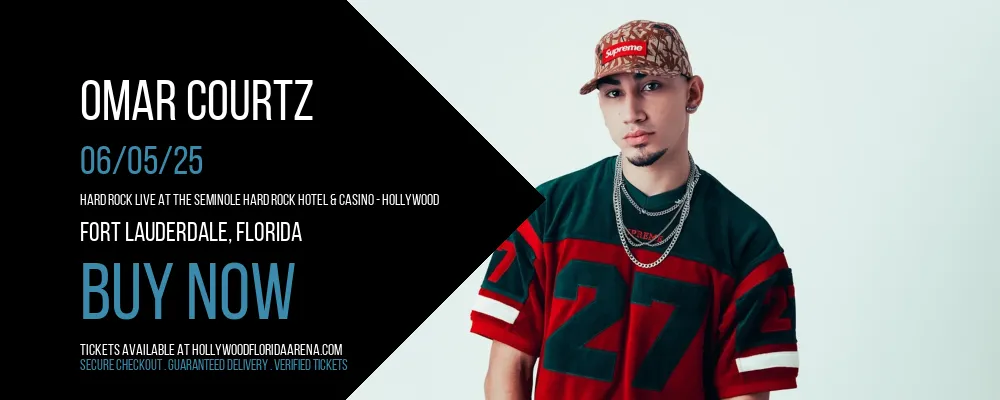 Omar Courtz at Hard Rock Live At The Seminole Hard Rock Hotel & Casino - Hollywood