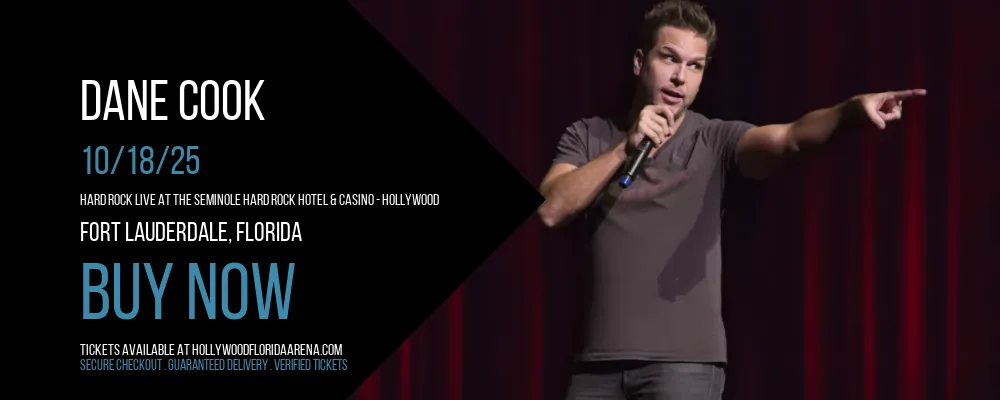 Dane Cook at Hard Rock Live At The Seminole Hard Rock Hotel & Casino - Hollywood