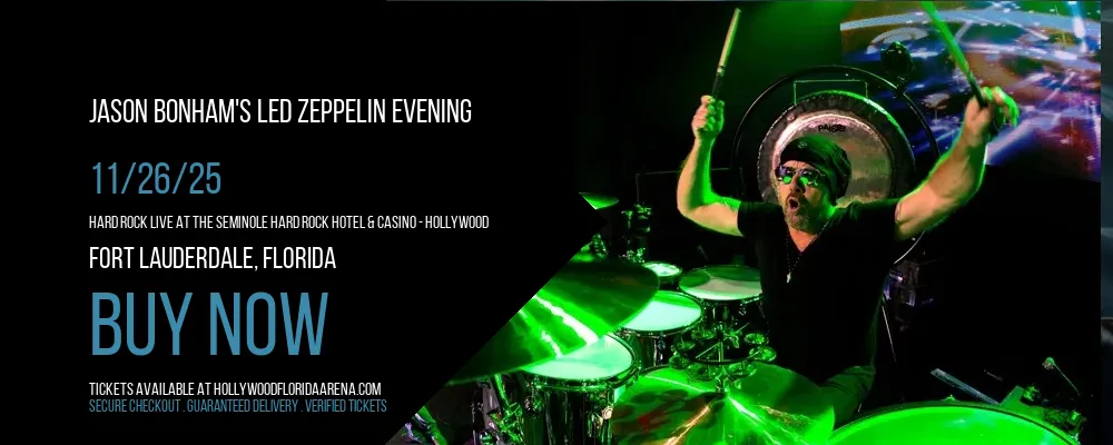 Jason Bonham's Led Zeppelin Evening at Hard Rock Live At The Seminole Hard Rock Hotel & Casino - Hollywood