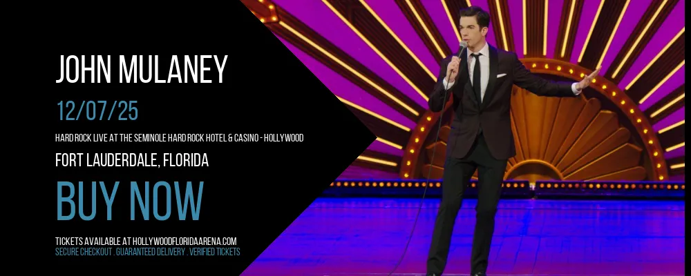 John Mulaney at Hard Rock Live At The Seminole Hard Rock Hotel & Casino - Hollywood