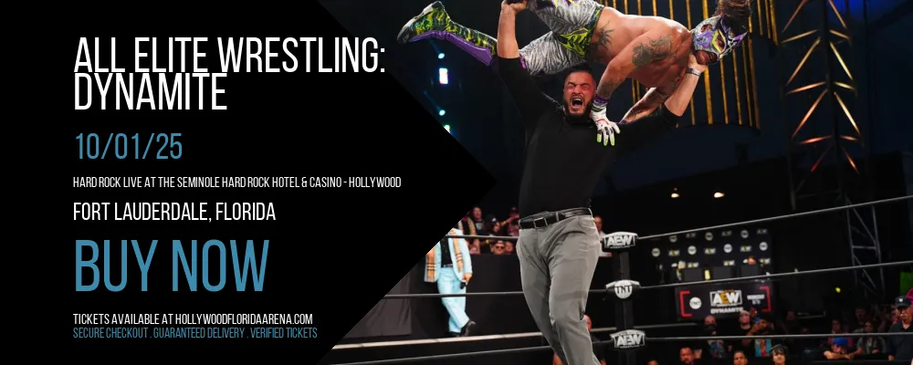 All Elite Wrestling at Hard Rock Live At The Seminole Hard Rock Hotel & Casino - Hollywood