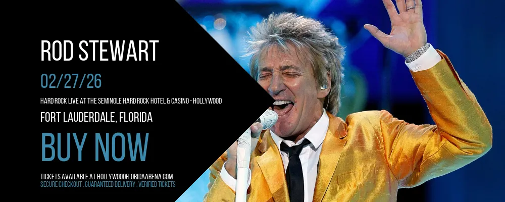 Rod Stewart at Hard Rock Live At The Seminole Hard Rock Hotel & Casino - Hollywood