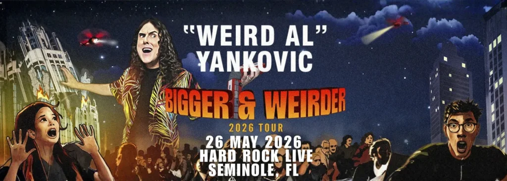 Weird Al Yankovic at Hard Rock Live At The Seminole Hard Rock Hotel & Casino - Hollywood