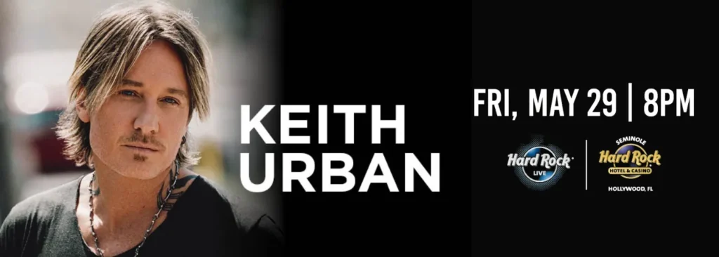 Keith Urban at Hard Rock Live At The Seminole Hard Rock Hotel & Casino
