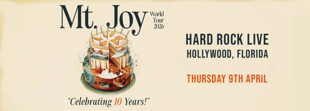 Mt. Joy at Hard Rock Live At The Seminole Hard Rock Hotel & Casino
