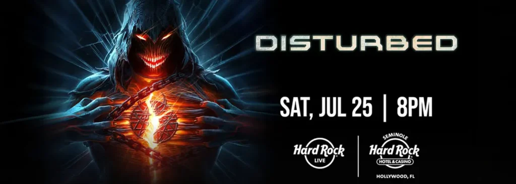 Disturbed at Hard Rock Live At The Seminole Hard Rock Hotel & Casino