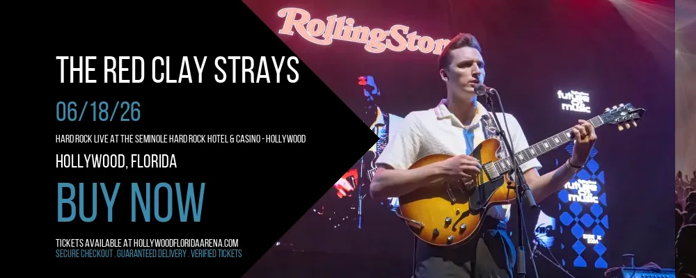 The Red Clay Strays at Hard Rock Live At The Seminole Hard Rock Hotel & Casino