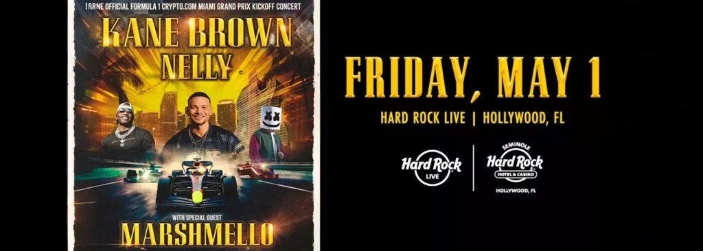 Kane Brown at Hard Rock Live At The Seminole Hard Rock Hotel & Casino