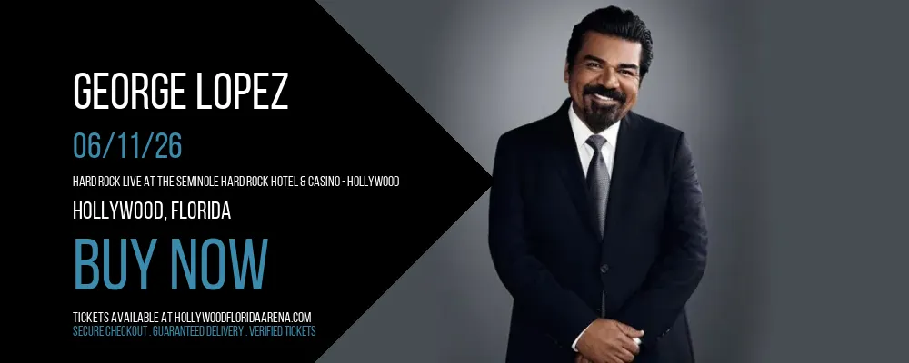 George Lopez at Hard Rock Live At The Seminole Hard Rock Hotel & Casino